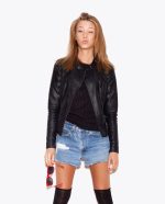 Biker Leather Jacket - تصویر 3