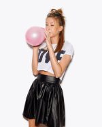 The Short Cheeky Rascals Love Tee In Black & White - تصویر 3